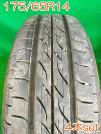 BRIDGESTONE ブリヂストン 175/65R14 82S NEXTRY 夏タイヤ サマータイヤ 4本セット [ A2945 ] 【中古タイヤ】