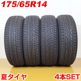 2022年製 DUNLOP ダンロップ 175/65R14 82S EC202 夏タイヤ サマータイヤ 4本セット [ A3391 ] 【中古タイヤ】