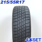 GOODYEAR グッドイヤー 215/55R17 94Q ICE NAVI 6 冬タイヤ スタッドレスタイヤ 4本セット [ W2539 ] 【中古タイヤ】