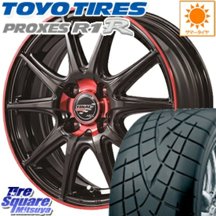 Toyotires トーヨー プロクセス R1r Proxes サマータイヤ 195 55r15 Manaray Final Speed Gr Volt ホイールセット 4本 15インチ 15 X 5 5 43 4穴 100 タイヤスクエアミツヤ Acefa Cm