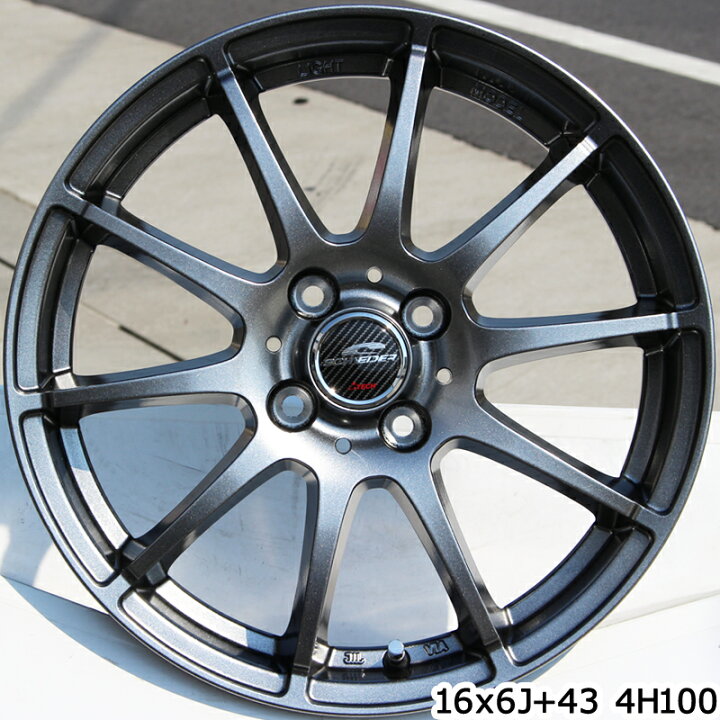 楽天市場】MANARAY MID SCHNEIDER StaG スタッグ ホイール 16インチ 16 