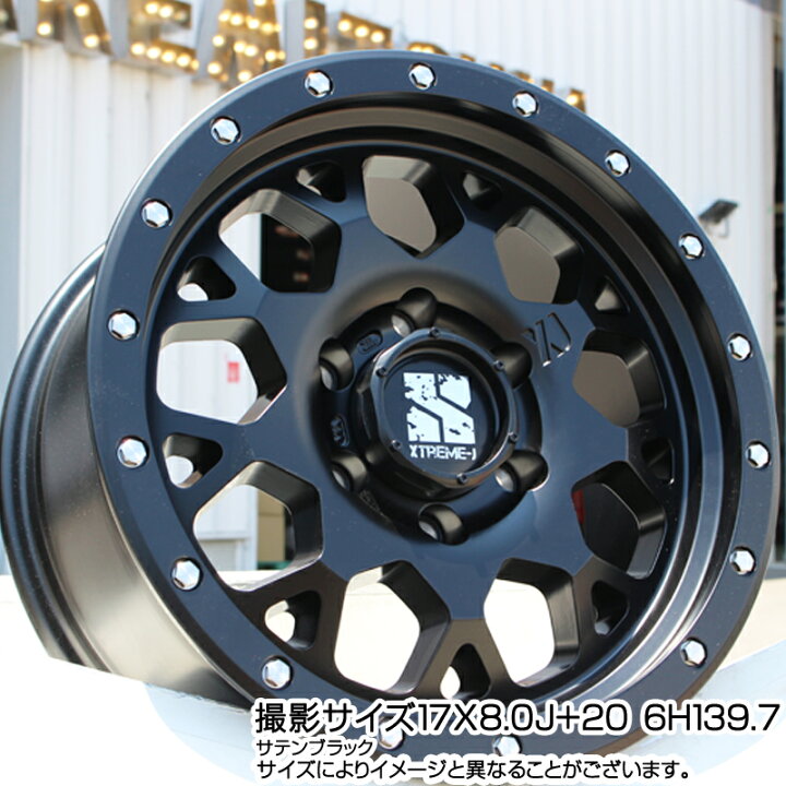 楽天市場】MLJ XJ04 XTREME-J エクストリームJ ホイール 17インチ 17 X 