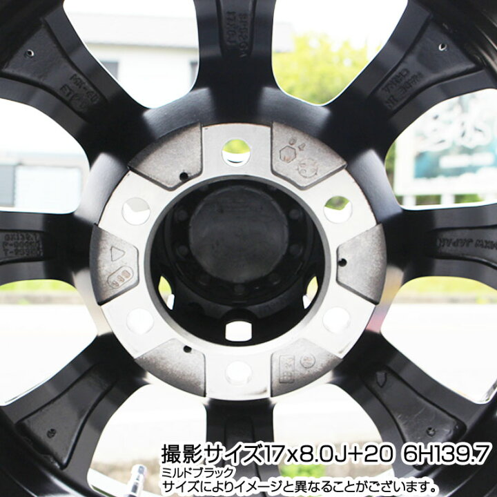 楽天市場】MKW MK-46 MK46 M/L+ ミルドブラック ホイール 17インチ 17 