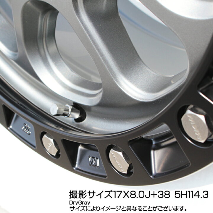 楽天市場】MKW M204 ドライグレー 16インチ 16 X 7.0J +35 5穴 114.3 