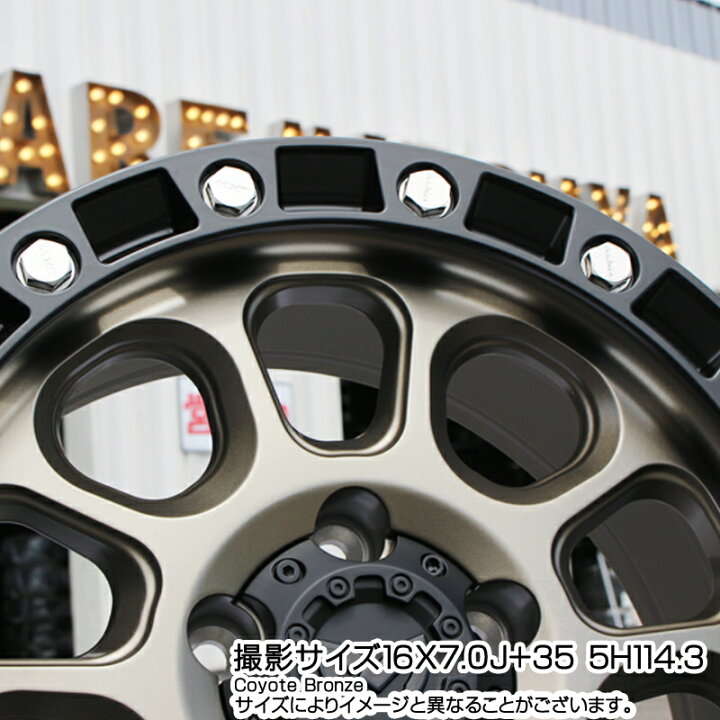楽天市場】MKW M204 コヨーテブロンズ ホイール 17インチ 17 X 8.0J + 