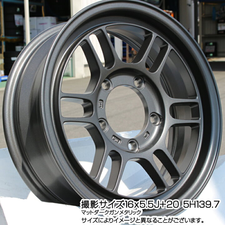 楽天市場】ENKEI エンケイ ALLROAD RPT1 ガンメタ ジムニー ホイール 