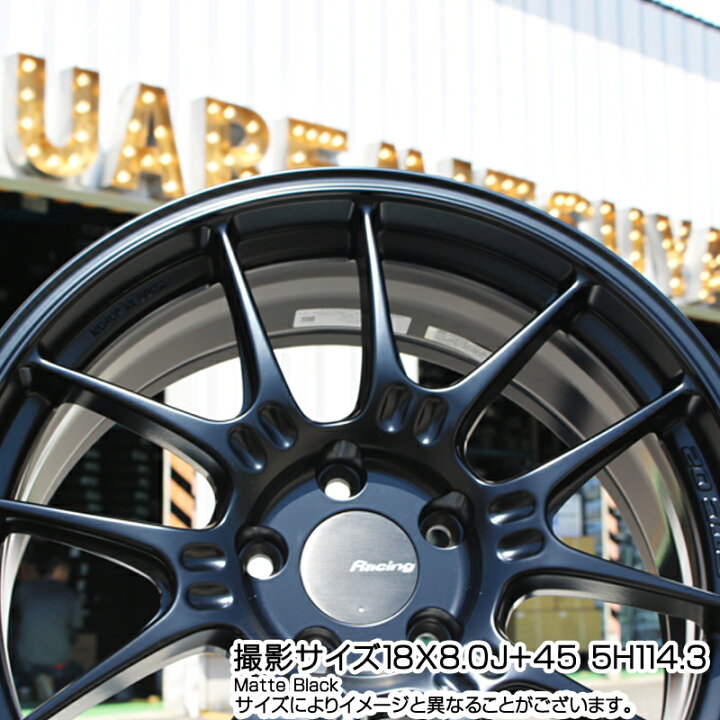 楽天市場】ENKEI エンケイ RACING GTC02 BK ホイール 18インチ 18 X