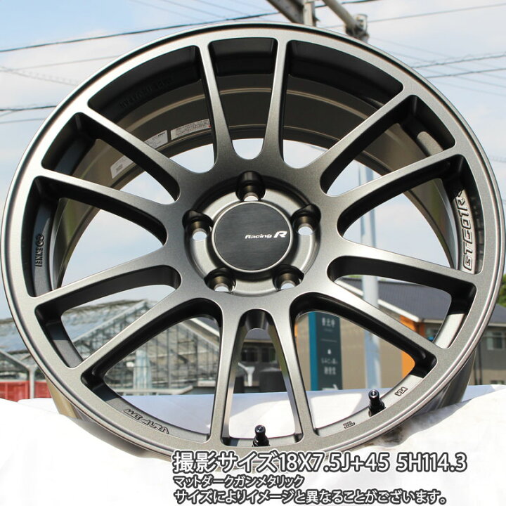 楽天市場】ENKEI エンケイ Racing Revolution GTC01RR ホイール 18 X 