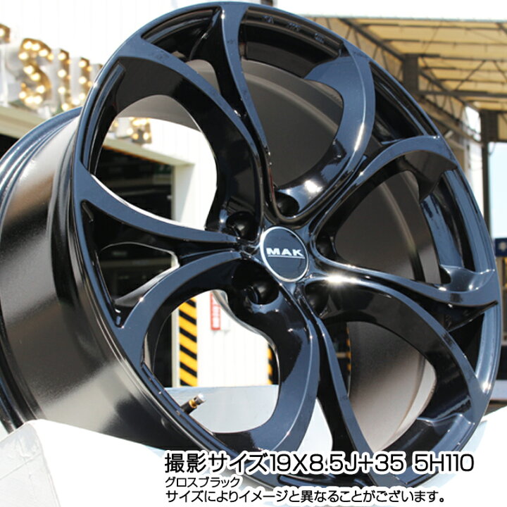 楽天市場】阿部商会 MAK LARIO ホイール19インチ 19 X 8.5J(ALFAROMEO 