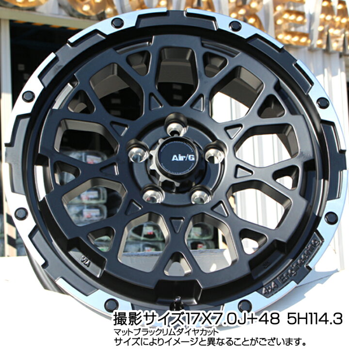 楽天市場】4X4エンジニアリング Air/G Rocks ホイール 4本 17インチ 17 