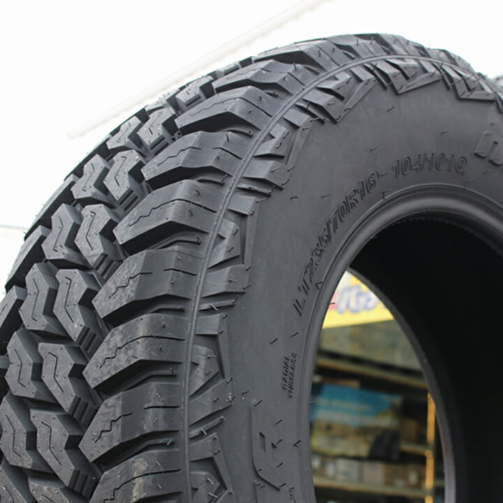 楽天市場】【取付対象】【4本1セットでの販売】MONSTA TIRE MUD 