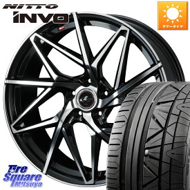 WEDS 40634 レオニス LEONIS IT PBMC 20インチ 20 X 8.5J +45 5穴 114.3 NITTO INVO インボ ニットー サマータイヤ 245/35R20