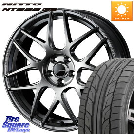 WEDS 74218 SA-27R PSB ウェッズ スポーツ ホイール 18インチ 18 X 7.5J +45 5穴 114.3 NITTO ニットー NT555 G2 サマータイヤ 215/45R18 MAZDA3 リーフ VOXY