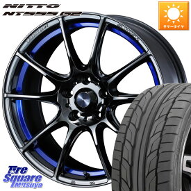 WEDS SA-25R ウェッズ スポーツ ホイール 18インチ 18 X 7.5J +45 5穴 114.3 NITTO ニットー NT555 G2 サマータイヤ 215/45R18 MAZDA3 リーフ VOXY