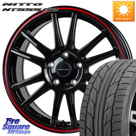 HotStuff クロススピード CR6 CR-6 軽量ホイール 18インチ 18 X 7.5J +48 5穴 114.3 NITTO ニットー NT555 G2 サマータイヤ 215/45R18 MAZDA3 リーフ VOXY