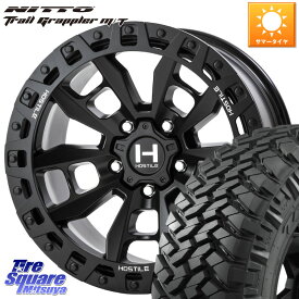 HOSTILE H130 CRANDON クランドン ASP ホイール 17インチ 17 X 9.0J +0 5穴 127 NITTO ニットー トレイルグラップラー M/T TRAIL GRAPPLER サマータイヤ 37X/12.50R17 ジープ ラングラー JK JL