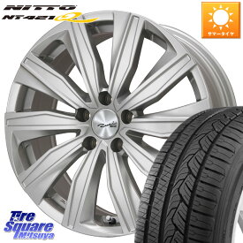 KYOHO EURO ZWEI ツヴァイ FK-10 シルバー 17 X 7.0J(VOLVO XC40 XB420) +50 5穴 108 NITTO ニットー NT421Q サマータイヤ 235/60R17 ボルボ XC40