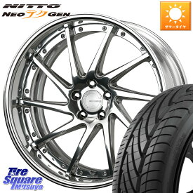 WORK GNOSIS CVS O Disk 20インチ 2ピース 20 X 8.0J +30 5穴 114.3 NITTO ニットー NEOテクGEN サマータイヤ 225/35R20