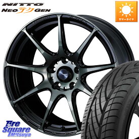 WEDS ウェッズ スポーツ SA99R SA-99R WBC 18インチ 18 X 7.5J +45 5穴 100 NITTO ニットー NEOテクGEN サマータイヤ 215/40R18 プリウス 86