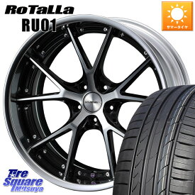 WEDS MAVERICK 905S S-LoDisk 18インチ 2ピース 18 X 7.5J +49 5穴 114.3 Rotalla RU01 【欠品時は同等商品のご提案します】サマータイヤ 235/55R18 アウトバック