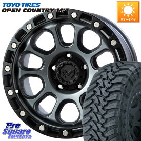 MKW M204 ドライグレー 17インチ(US MODEL) 17 X 9.0J +0 5穴 127 TOYOTIRES オープンカントリー MT M/T トーヨー OPENCOUNTRY サマータイヤ 37X/13.50R17 ジープ ラングラー JK JL