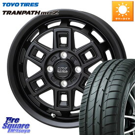 HotStuff MAD CROSS AEVER ホイール 14インチ 14 X 5.0J +35 4穴 100 TOYOTIRES トーヨー トランパス MPZ ミニバン TRANPATH サマータイヤ 165/70R14