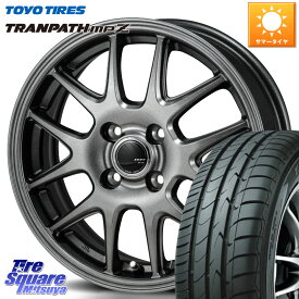 Japan三陽 ZACK JP-205 ホイール 14 X 5.5J +40 4穴 100 TOYOTIRES トーヨー トランパス MPZ ミニバン TRANPATH サマータイヤ 175/65R14 フィット ノート サクシード