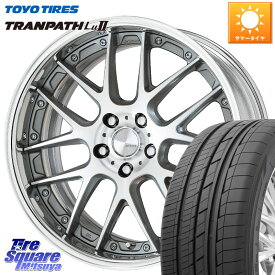 WORK Lanvec LM7 O Disk 20インチ 2ピース 20 X 8.5J +30 5穴 114.3 TOYOTIRES トーヨー トランパス Lu2 TRANPATH ミニバン サマータイヤ 245/40R20 アルファード