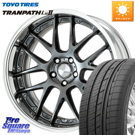 WORK Lanvec LM7 O Disk 18インチ 2ピース 18 X 8.5J +40 5穴 114.3 TOYOTIRES トーヨー トランパス Lu2 TRANPATH 在庫● ミニバン サマータイヤ 235/50R18 アルファード