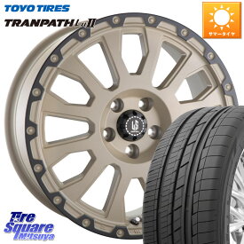 阿部商会 LA STRADA AVENTURA アヴェンチュラ GAR 17インチ 17 X 7.0J +38 5穴 114.3 TOYOTIRES トーヨー トランパス Lu2 TRANPATH ミニバン サマータイヤ 225/60R17 アルファード エクストレイル デリカ D5 D:5