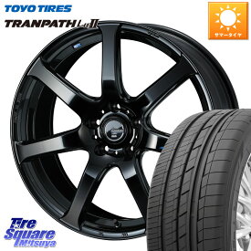 WEDS レオニス Navia ナヴィア07 ウェッズ ホイール 18インチ 18 X 7.0J +47 5穴 114.3 TOYOTIRES トーヨー トランパス Lu2 TRANPATH 在庫● ミニバン サマータイヤ 235/50R18