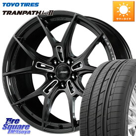 アウトバック RAYS 【欠品次回4月末】 レイズ GlamLights グラムライツ 57FXZ ホイール 18インチ 18 X 8.0J +45 5穴 100 TOYOTIRES トーヨー トランパス Lu2 TRANPATH 在庫 ミニバン サマータイヤ 225/55R18