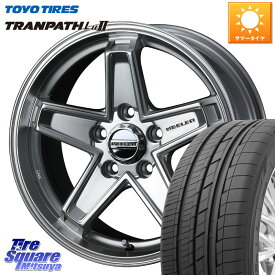 WEDS KEELER TACTICS シルバー ホイール 4本 17インチ 17 X 7.0J +38 5穴 114.3 TOYOTIRES トーヨー トランパス Lu2 TRANPATH ミニバン サマータイヤ 225/60R17 アルファード エクストレイル デリカ D5 D:5