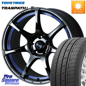 WEDS 74045 ウェッズ スポーツ SA75R SA-75R BLC2 18インチ 18 X 7.5J +45 5穴 114.3 TOYOTIRES トーヨー トランパス Lu2 TRANPATH 在庫● ミニバン サマータイヤ 235/50R18 アルファード