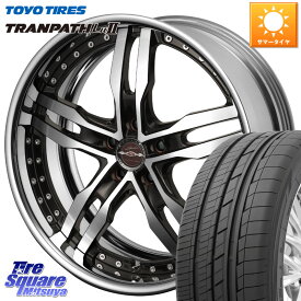 KYOHO SHALLEN XF-55 LowType Disk19インチ 2ピース 19 X 8.5J +40 5穴 114.3 TOYOTIRES トーヨー トランパス Lu2 TRANPATH ミニバン サマータイヤ 225/45R19 カローラクロス