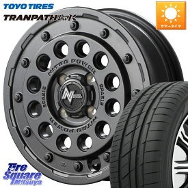 MANARAY MID ナイトロパワー H12 SHOTGUN BB ショットガン 14インチ 14 X 4.5J +45 4穴 100 TOYOTIRES トーヨー トランパス LuK TRANPATH サマータイヤ 165/60R14