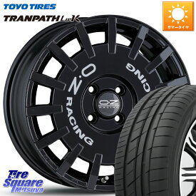 OZ Rally Racing ラリーレーシング 16インチ 16 X 5.0J +45 4穴 100 TOYOTIRES トーヨー トランパス LuK TRANPATH サマータイヤ 165/50R16 コペン