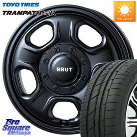 BRUT ブルート BR-33 BR33 ホイール 14インチ 14 X 4.5J +45 4穴 100 TOYOTIRES トーヨー トランパス LuK TRANPATH サマータイヤ 165/60R14