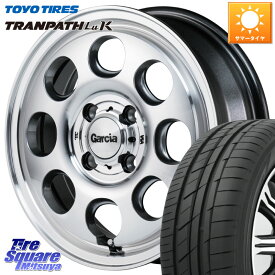 MANARAY MID Garcia Palm8 ガルシア パーム8 ホイール 14インチ 14 X 4.5J +45 4穴 100 TOYOTIRES トーヨー トランパス LuK TRANPATH サマータイヤ 165/60R14