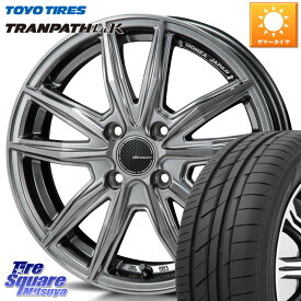 MONZA R-VERSION BROCER ホイール 16インチ 16 X 5.0J +45 4穴 100 TOYOTIRES トーヨー トランパス LuK TRANPATH サマータイヤ 165/50R16 コペン