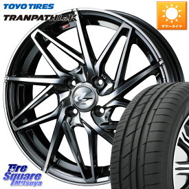 WEDS 40572 レオニス LEONIS IT 16インチ 16 X 5.0J +45 4穴 100 TOYOTIRES トーヨー トランパス LuK TRANPATH サマータイヤ 165/50R16 コペン