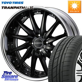 WEDS MAVERICK 1212F LoDisk 16インチ 2ピース 16 X 5.5J +45 4穴 100 TOYOTIRES トーヨー トランパス LuK TRANPATH サマータイヤ 165/45R16