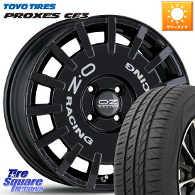 OZ Rally Racing ラリーレーシング 専用KIT付属 16インチ 16 X 7.0J(C3 A8HN) +20 4穴 108 TOYOTIRES プロクセス CF3 サマータイヤ 205/60R16 シトロエン C3エアクロス