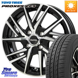 HotStuff ラフィット LW06-2 LW-06-2 ホイール 17インチ 17 X 6.5J +45 4穴 100 TOYOTIRES プロクセス CF3 サマータイヤ 195/60R17 ライズ ガソリン車