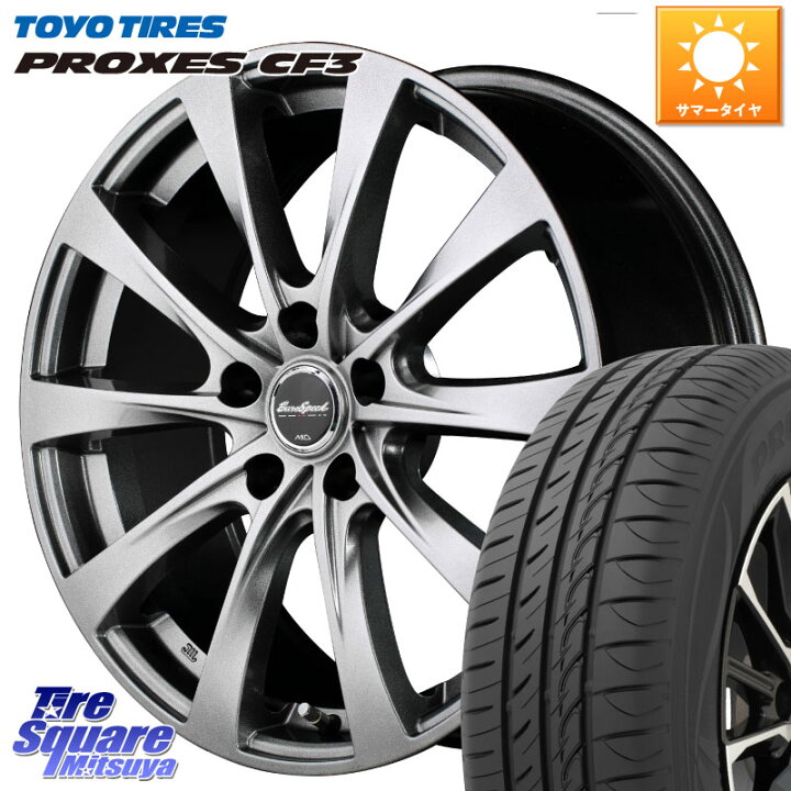 楽天市場】MANARAY MID EuroSpeed F10 ホイール 4本 17インチ 17 X 7.0  