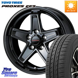 WEDS KEELER TACTICS ブラック ホイール 4本 16インチ 16 X 7.0J +38 5穴 114.3 TOYOTIRES プロクセス CF3 サマータイヤ 215/60R16