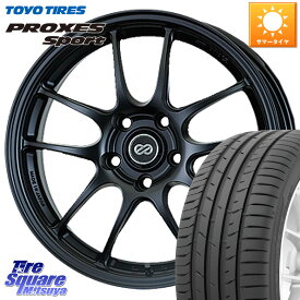 ENKEI エンケイ PerformanceLine PF01 BK ホイール 17 X 7.0J +48 5穴 114.3 TOYOTIRES トーヨー プロクセス スポーツ PROXES Sport サマータイヤ 205/45R17 CR-Z