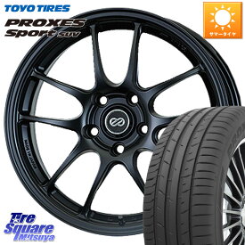 ENKEI エンケイ PerformanceLine PF01 BK ホイール 17 X 7.0J +53 5穴 114.3 TOYOTIRES トーヨー プロクセス スポーツ PROXES Sport SUV サマータイヤ 235/65R17