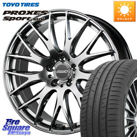 RAYS 【欠品次回7月末】 HOMURA 2x9Plus ホイール 22インチ 22 X 9.0J +38 5穴 114.3 TOYOTIRES トーヨー プロクセス スポーツ PROXES Sport SUV サマータイヤ 265/35R22 RX