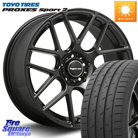 MLJ hyperion ハイペリオン CVM ホイール 19インチ 19 X 8.5J +45 5穴 114.3 TOYOTIRES トーヨー PROXES Sport2 プロクセススポーツ2 サマータイヤ 235/40R19 カムリ